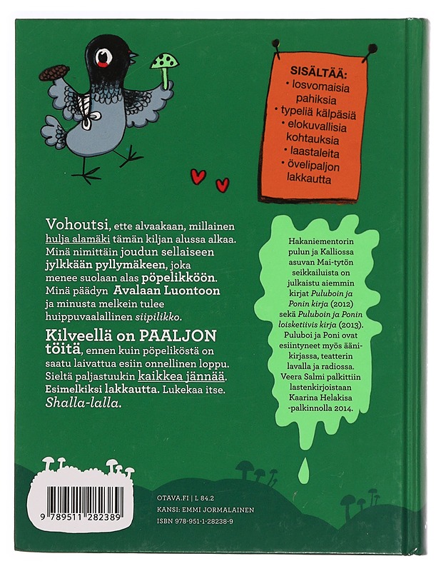 Puluboin ja Ponin pöpelikkökirja - Salmi, Veera - Lastenkirjat - 10105340719 - 1