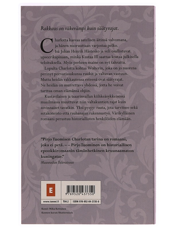 Charlotan tarina - Pirjo Tuominen - Romaanit ja novellit - 10105340741 - 1