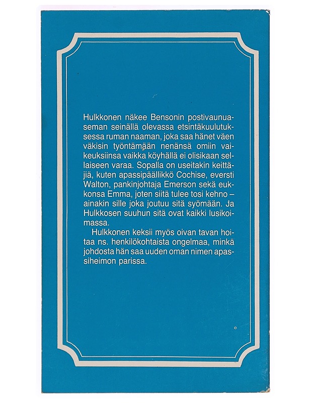 Haaskalintu hirsipuussa - Hulkkonen - Jännitys ja dekkarit - 10105340776 - 1