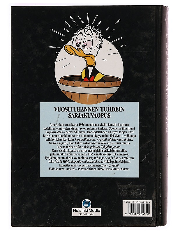 Aku Ankka : näköispainos vuosikerrasta 1956 - Disney, Walt - Sarjakuvat - 10105340823 - 1