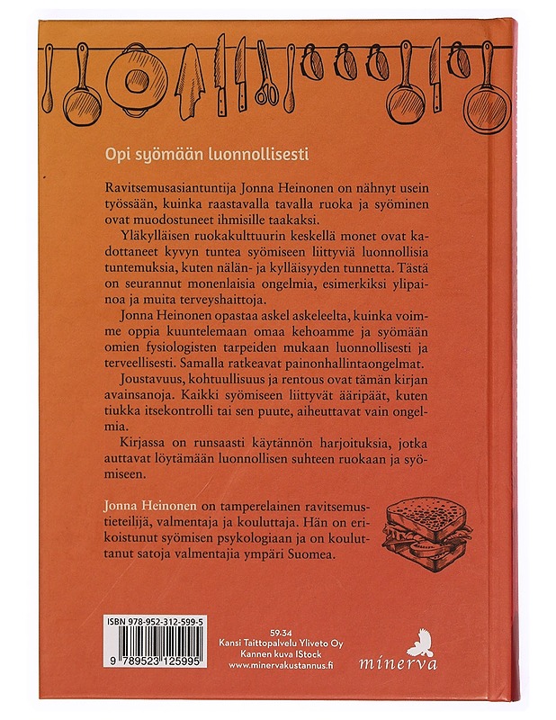 Tunne syöminen - Jonna Heinonen - Tietokirjat ja oppaat - 10105340879 - 1
