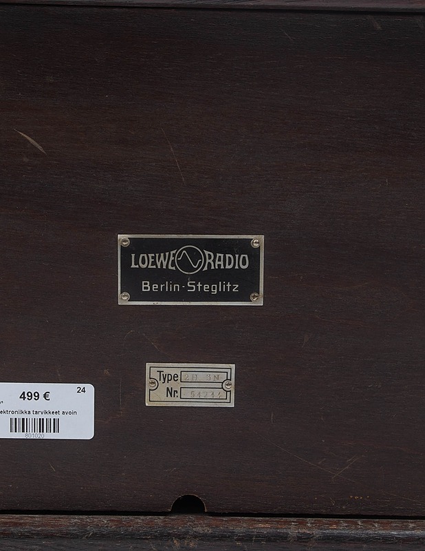 LOEWE radio, antiikkia - Muut sisustustavarat - 10105340915 - 3