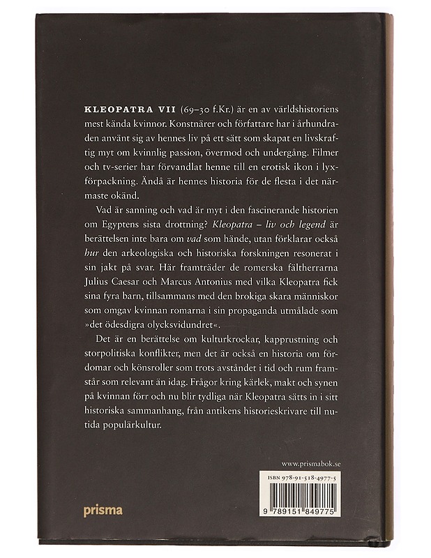 Kleopatra : liv och legend - Allan Klynne - Elämäkerrat ja muistelmat - 10105341122 - 1