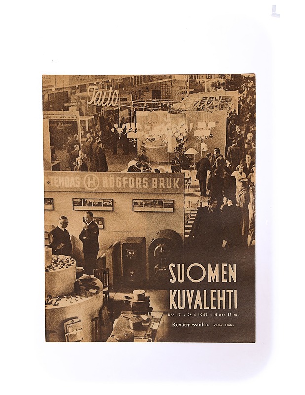 Suomen kuvalehti numero 17/1947 - Lehdet - 10105341282 - 0