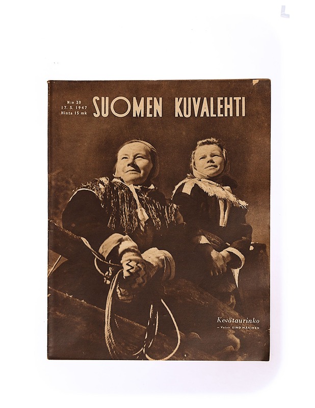 Suomen kuvalehti numero 20/1947 - Lehdet - 10105341294 - 0