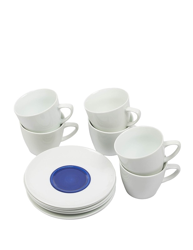 IKEA kahvikuppi ja asetti, 6 paria - Mukit ja kahvikupit - 10105341319 - 0