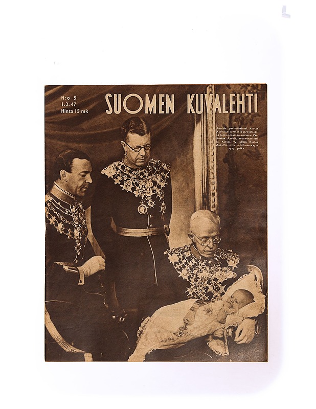 Suomen kuvalehti numero 5/1947 - Lehdet - 10105341324 - 0