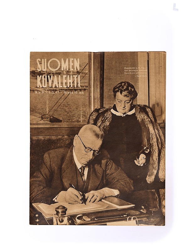 Suomen kuvalehti numero 9/1947 - Lehdet - 10105341355 - 0