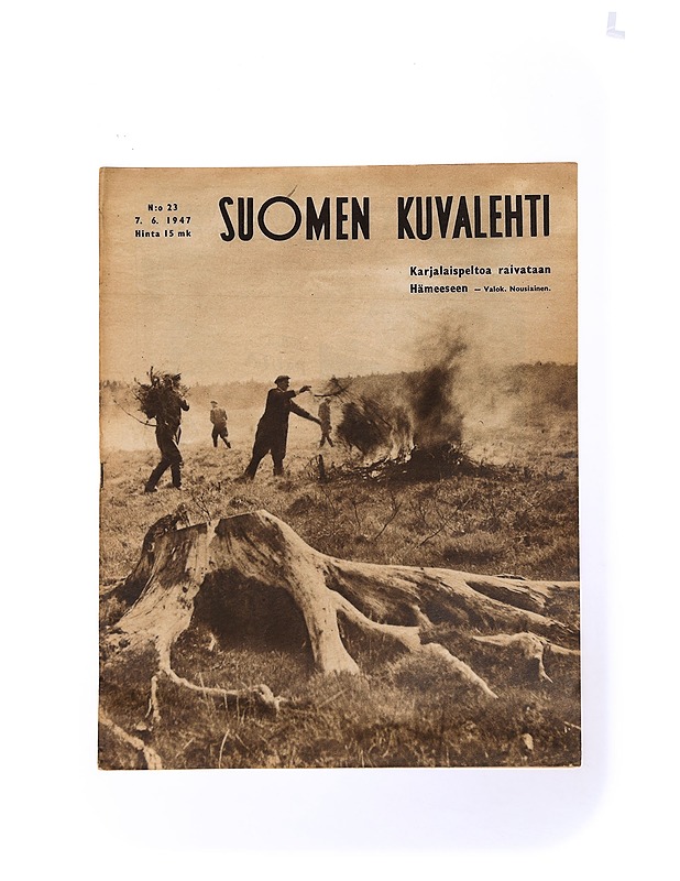 Suomen kuvalehti numero 23/1947 - Lehdet - 10105341400 - 0