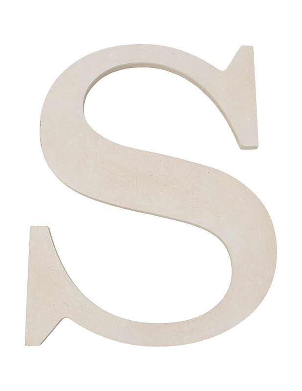Sisustuskirjain "S" - Askartelu - 10105341408 - 0
