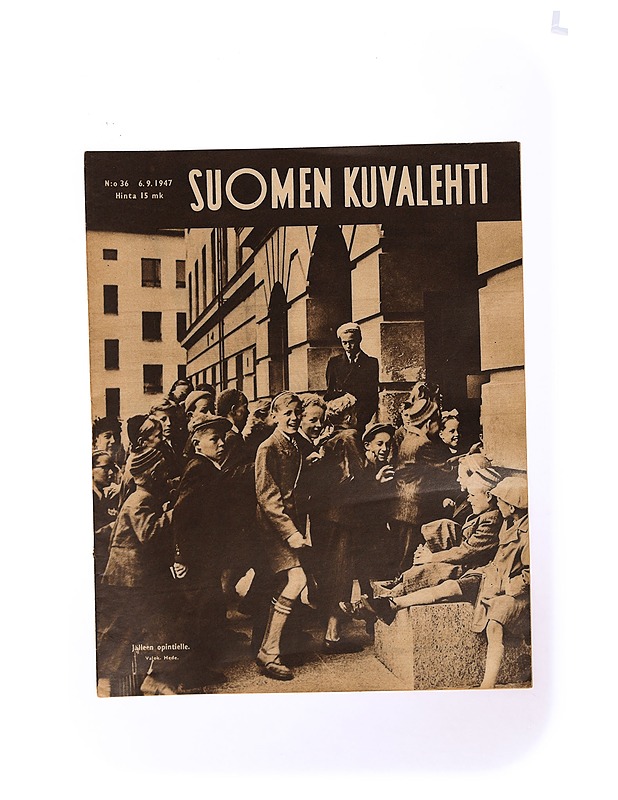 Suomen kuvalehti numero 36/1947 - Lehdet - 10105341410 - 0