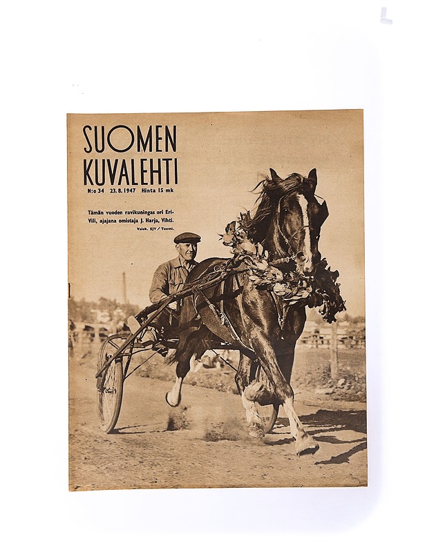 Suomen kuvalehti numero 34/1947 - Lehdet - 10105341419 - 0
