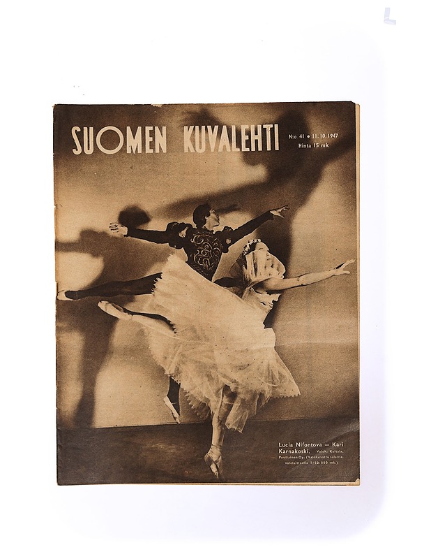 Suomen kuvalehti numero 41/1947 - Lehdet - 10105341442 - 0