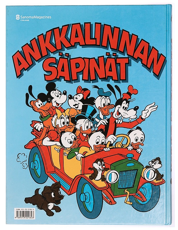 Ankkalinnan säpinät - Disney, Walt - Sarjakuvat - 10105341456 - 1