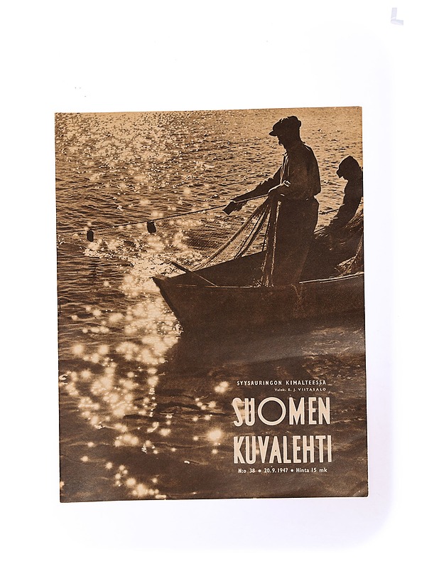 Suomen kuvalehti numero 38/1947 - Lehdet - 10105341503 - 0