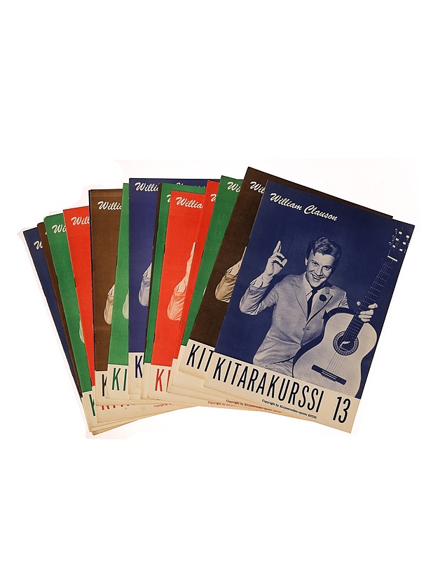 Kitarakurssi, Clauson William - Musiikki- ja elokuvakirjat - 10105341620 - 0