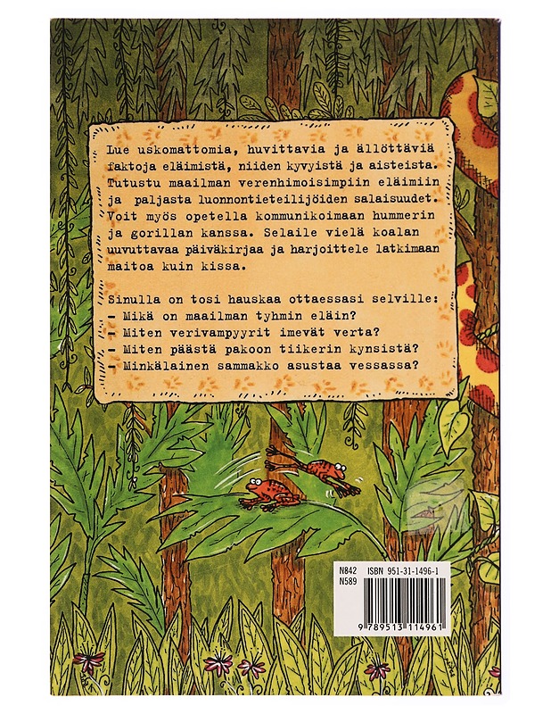 Karmea totuus eläimistä - Arnold, Nick - Tietokirjat ja oppaat - 10105341706 - 1