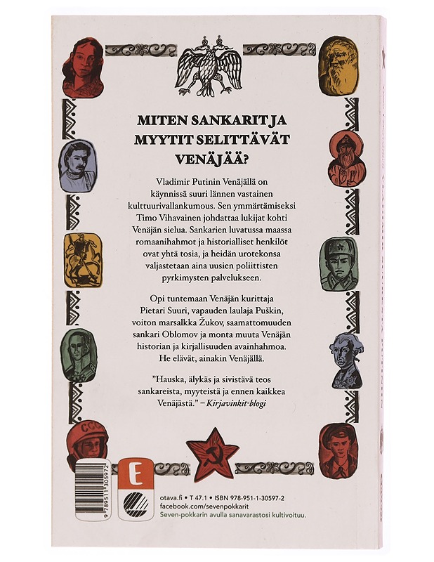 Vladimir Suuresta Putiniin : Venäjän sankarit ja epäjumalat - Timo Vihavainen - Elämäkerrat ja muistelmat - 10105341724 - 1