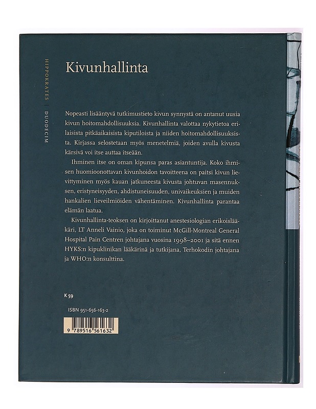 Kivunhallinta - Anneli Vainio - Tietokirjat ja oppaat - 10105341825 - 1