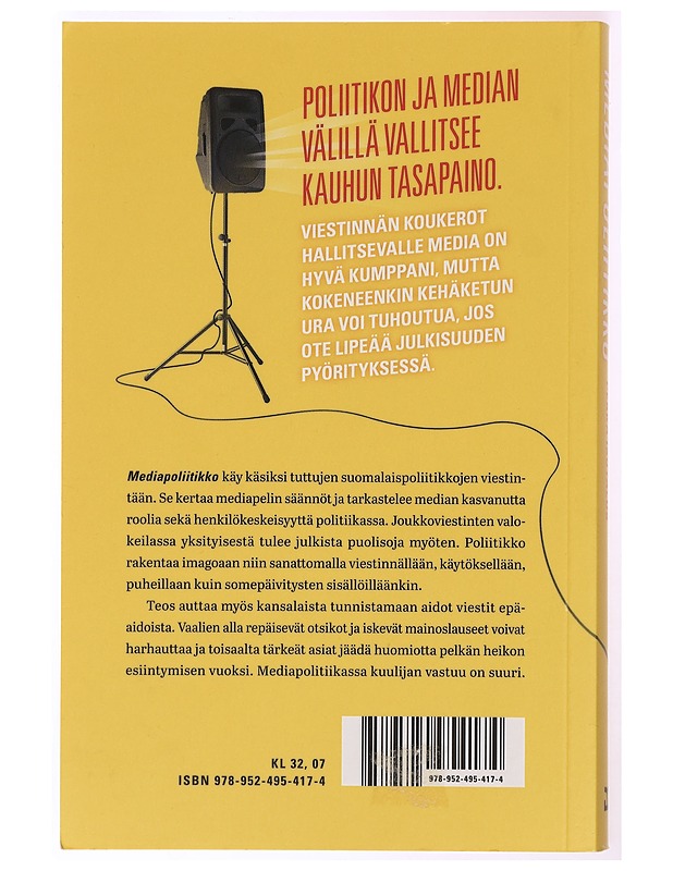 Mediapoliitikko - Pekka Isotalus - Historiakirjat - 10105341928 - 1