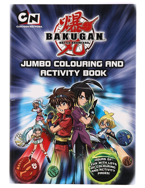 Bakugan Battle Brawlers, Jumbo coloring and activity book  - Lastenkirjat - 10105342227 - 0