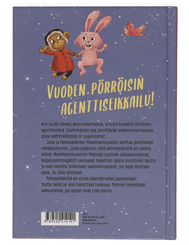Julia ja Pehmoeläinten Maailmanneuvosto - Hirvonen, Elina - Lastenkirjat - 10105342275 - 1