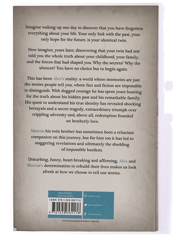 Tell Me Who I Am - Alex Lewis, Marcus Lewis ja Joanna Hodgkin - Romaanit ja novellit - 10105342283 - 1