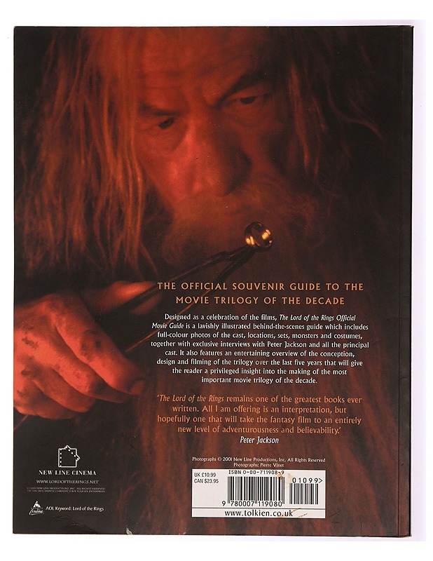 The lord of the rings ; official movie guide - Sibley, Brian - Fantasia- ja scifi - 10105342306 - 1