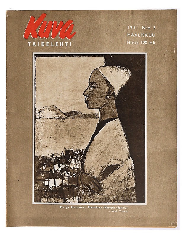 Kuvataide lehti nro 3 /  1950 - Lehdet - 10105342387 - 0