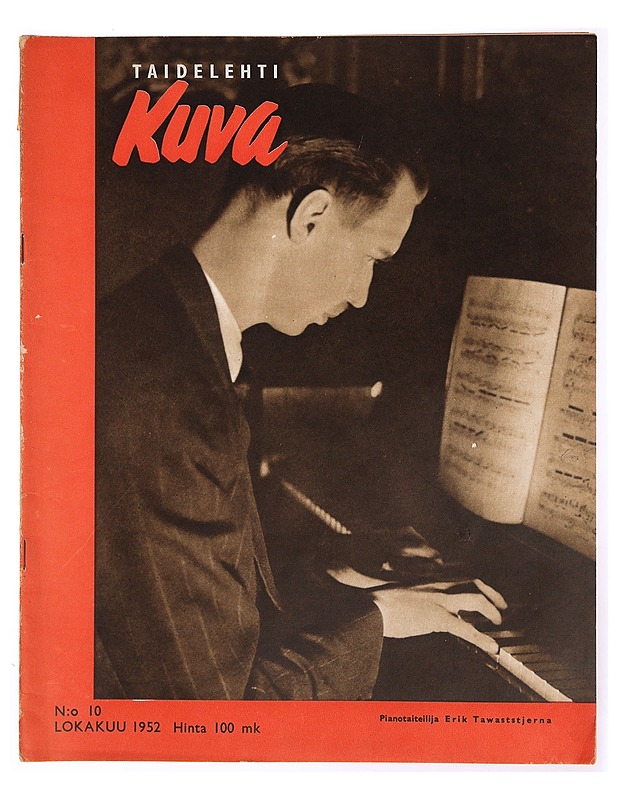 kuvataidelehti nro 10 / 1952 - Lehdet - 10105342400 - 0