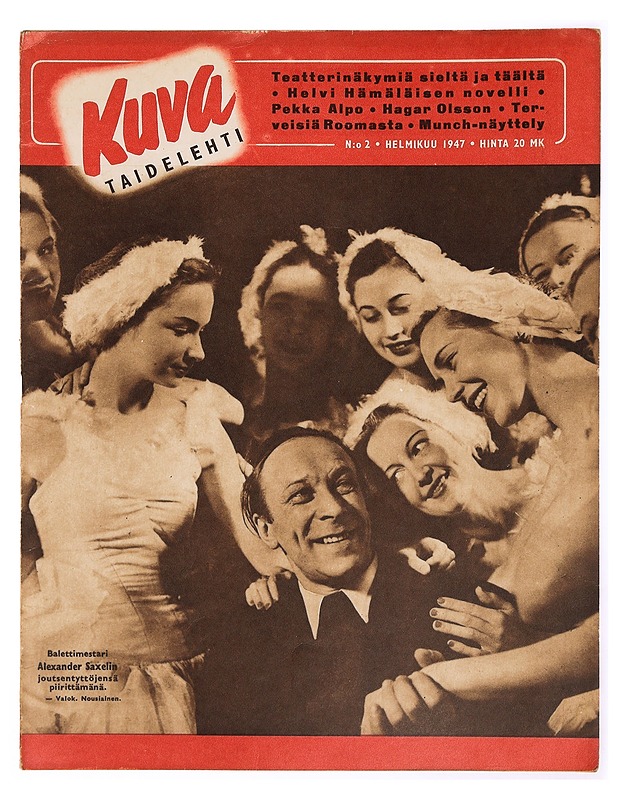 Kuvataidelehti nro 2 : 1947  - Lehdet - 10105342444 - 0
