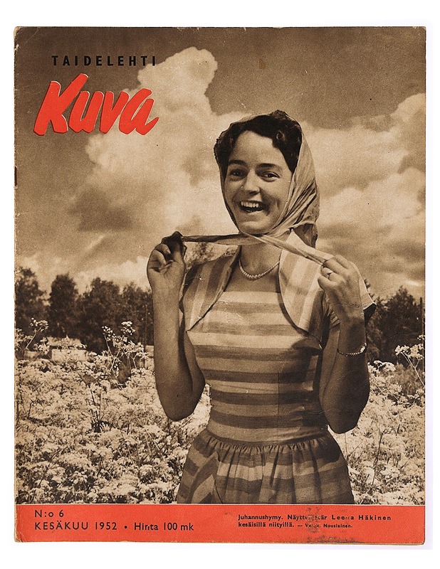 taidelehti kuva nro 6 / 1952 - Lehdet - 10105342447 - 0