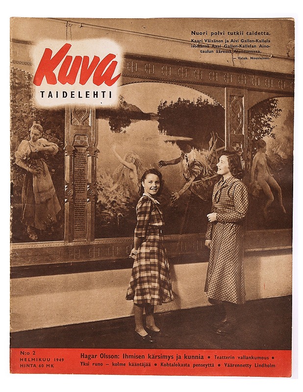 Kuvataidelehti nro 2 / 1949 - Lehdet - 10105342451 - 0