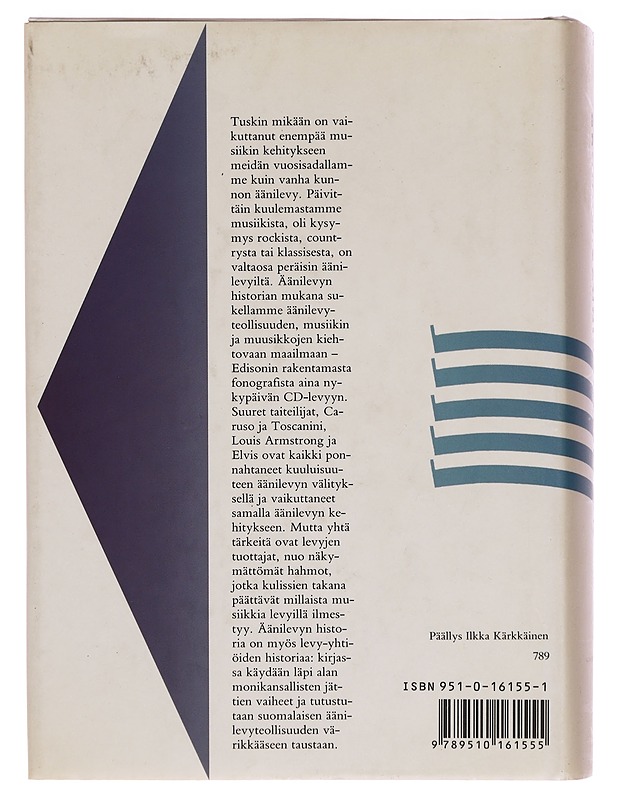 Äänilevyn Historia, Gronow Pekka, Saunio Ilpo - Historiakirjat - 10105342462 - 1