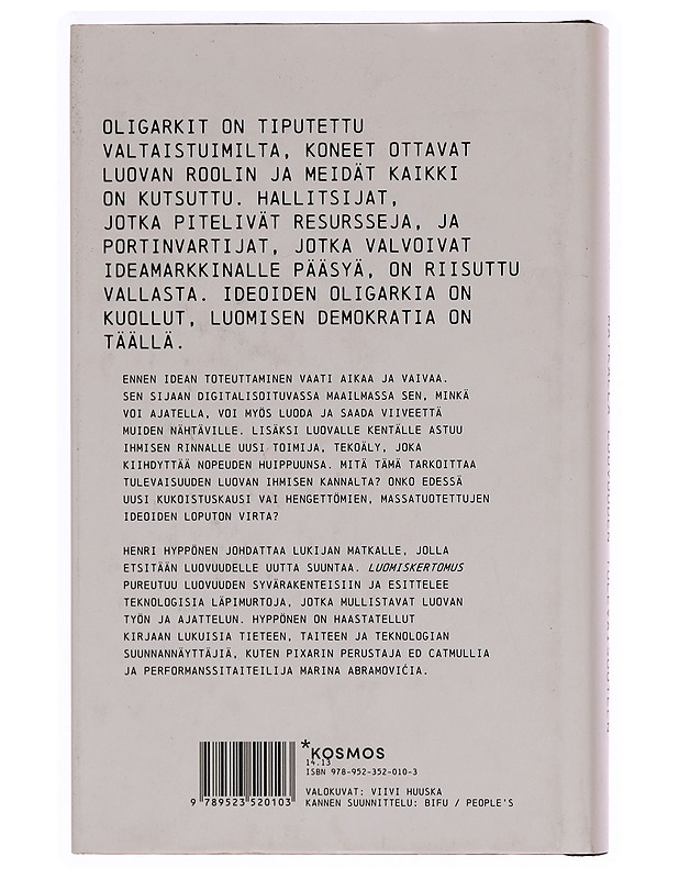 Luomiskertomus : matkalla luovuuden tulevaisuuteen - Henri Hyppönen - Romaanit ja novellit - 10105342513 - 1
