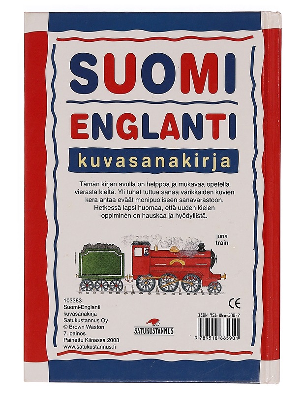㉓SUOMI ENGLANTI kuvasanakirja Suomi-englanti kuvasanakirja - Hensman, Judy