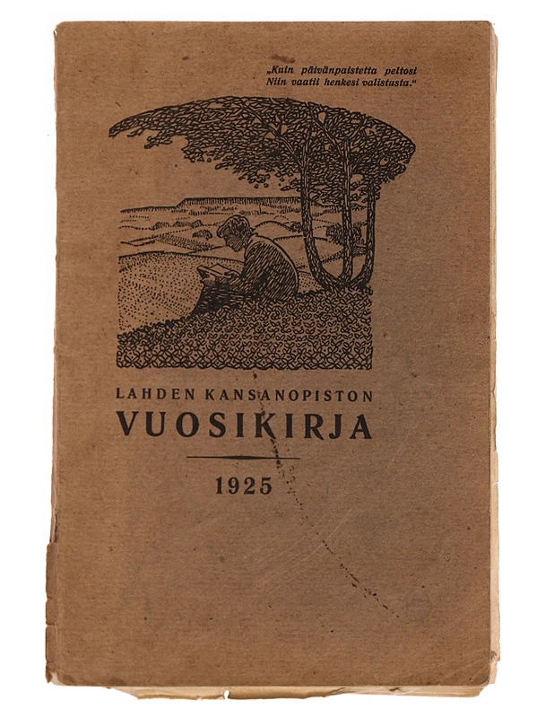 Lahden kansanopiston vuosikirja - Romaanit ja novellit - 10105342845 - 0