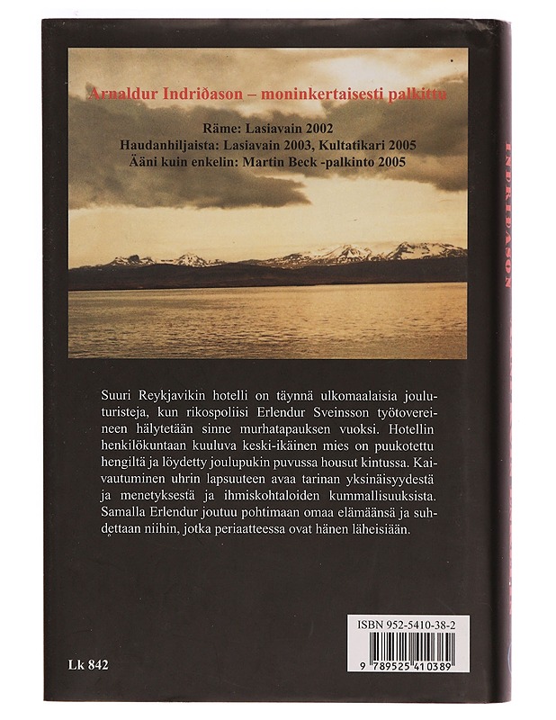 Ääni kuin enkelin - Arnaldur Indriðason - Romaanit ja novellit - 10105342848 - 1