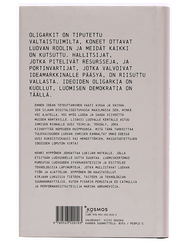 Luomiskertomus : matkalla luovuuden tulevaisuuteen - Henri Hyppönen - Tietokirjat ja oppaat - 10105342852 - 1