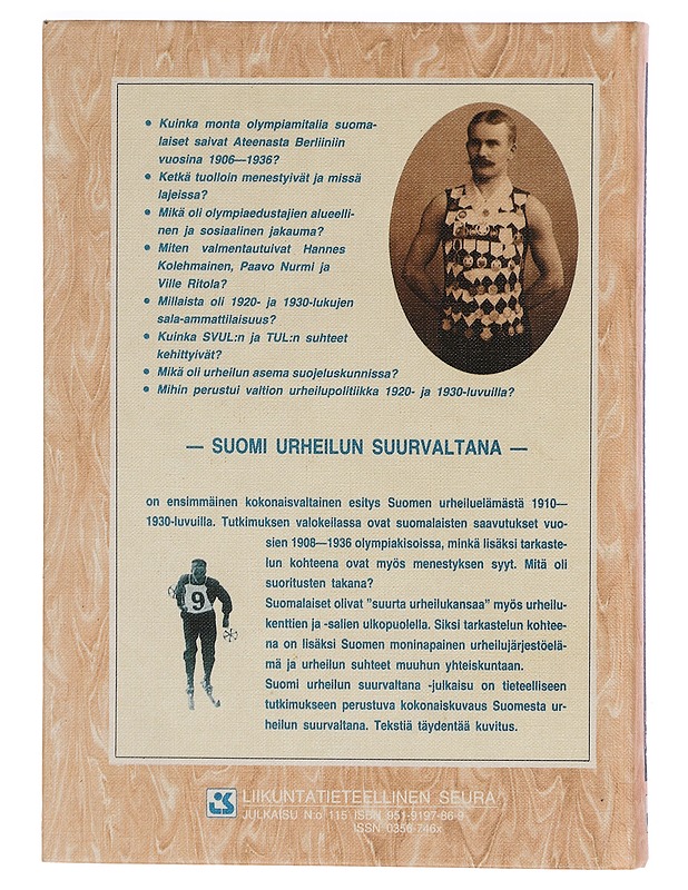 Suomi urheilun suurvaltana - Häyrinen, Reijo - Historiakirjat - 10105343166 - 1