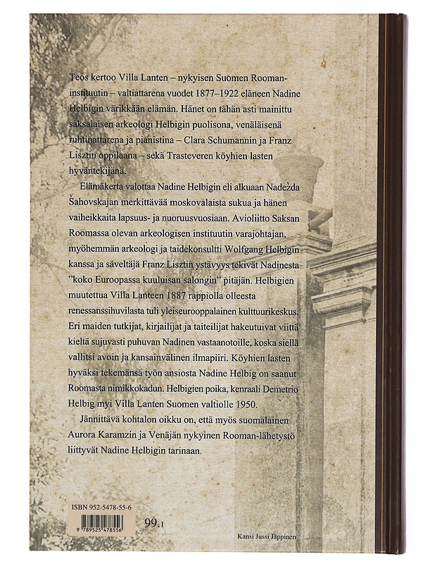 Venäjältä Villa Lanteen : Nadine Helbig syntyään ruhtinatar Sahovskaja (1847-1922) - Maija Väisänen - Elämäkerrat ja muistelmat - 10105343190 - 1