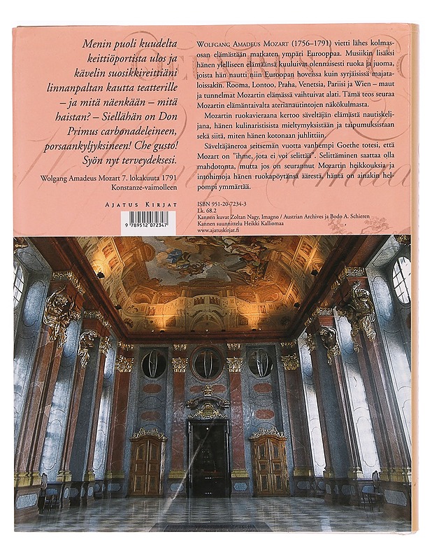 Mozartin ruokavieraana - Eva Gesine Baur - Elämäkerrat ja muistelmat - 10105343200 - 1