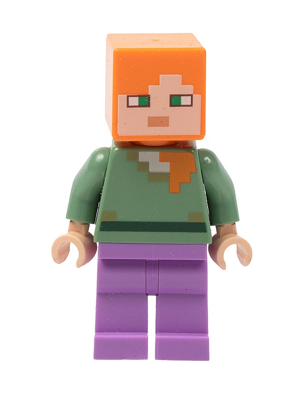 LEGO Minecraft Alex minifiguuri - Lasten lelut - 10105343202 - 0