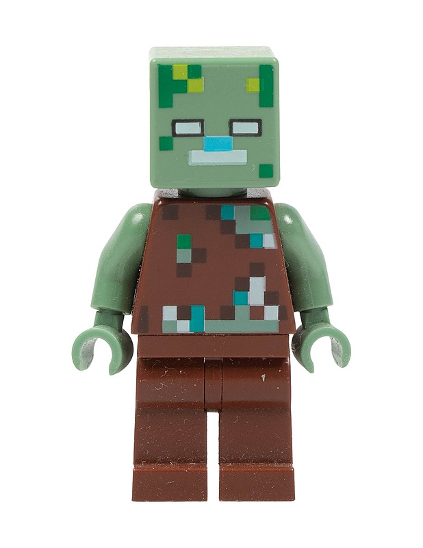 LEGO Minecraft Drowned Zombie minifiguuri - Lasten lelut - 10105343215 - 0