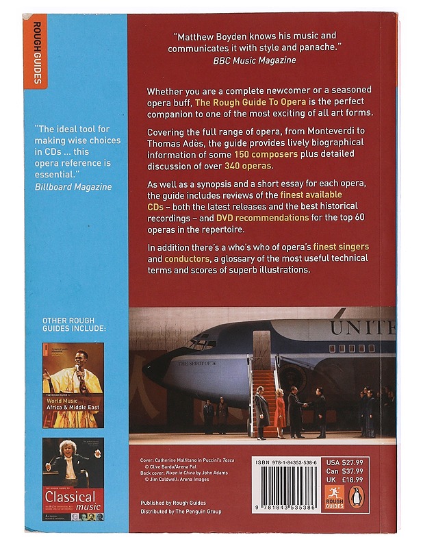 The Rough Guide To Opera - Matthew Boyden - Tietokirjat ja oppaat - 10105343238 - 1