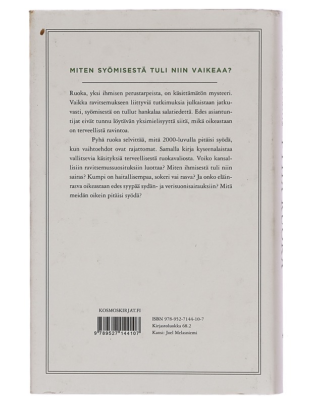 Pyhä ruoka : mitä oikein saa syödä? - Joonas Konstig - Ruokakirjat - 10105343235 - 1
