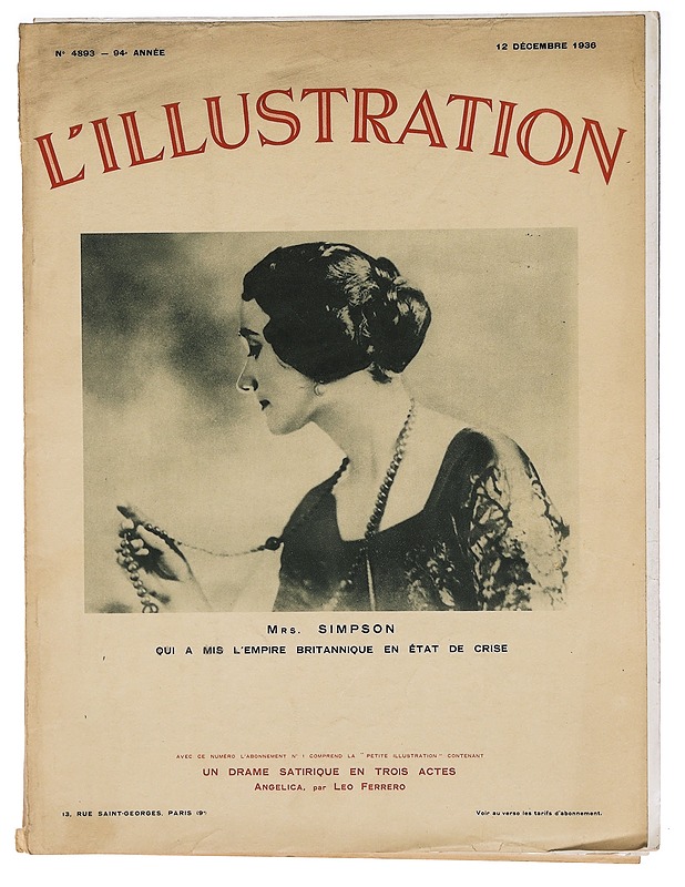 L'Illustration - Journal Hebomadaire Universel - Lehdet - 10105343439 - 0
