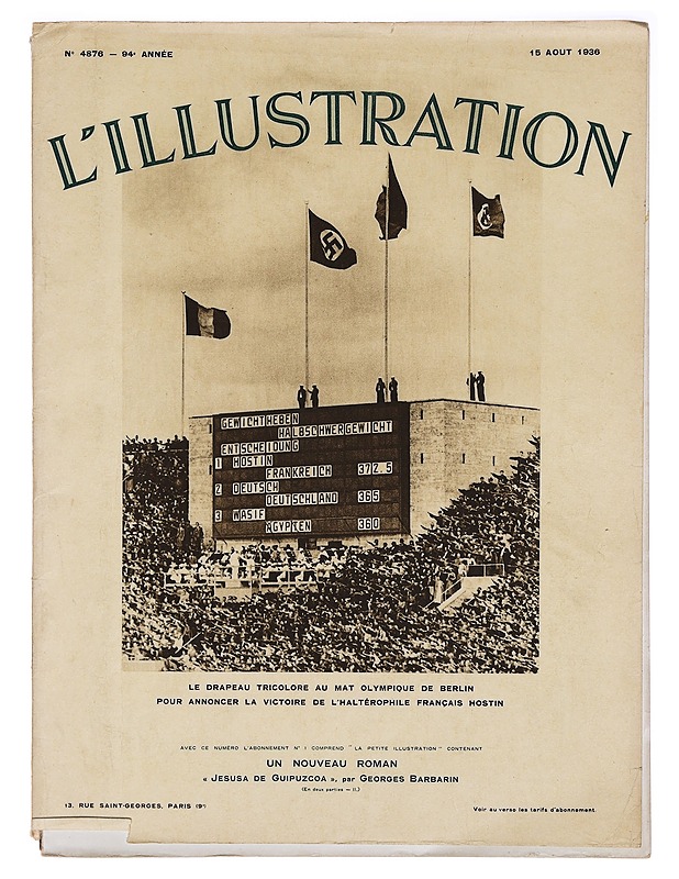 L'Illustration - Journal Hebomadaire Universel - Lehdet - 10105343457 - 0