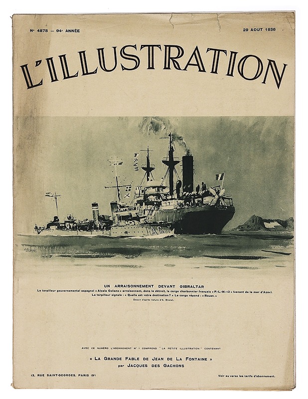 L'Illustration - Journal Hebomadaire Universel - Lehdet - 10105343460 - 0