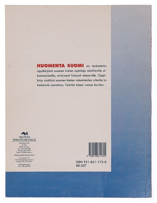 HUOMENTA SUOMI - Haapakoski, Aira - Tietokirjat ja oppaat - 10105343534 - 1